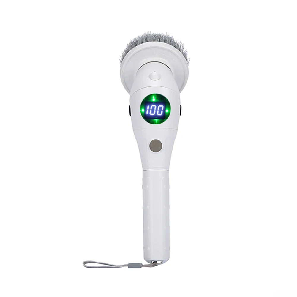🧼✨ Escobilla Eléctrica Inalámbrica  8 en 1 — Para Baño, Cocina, Ventanas y Más